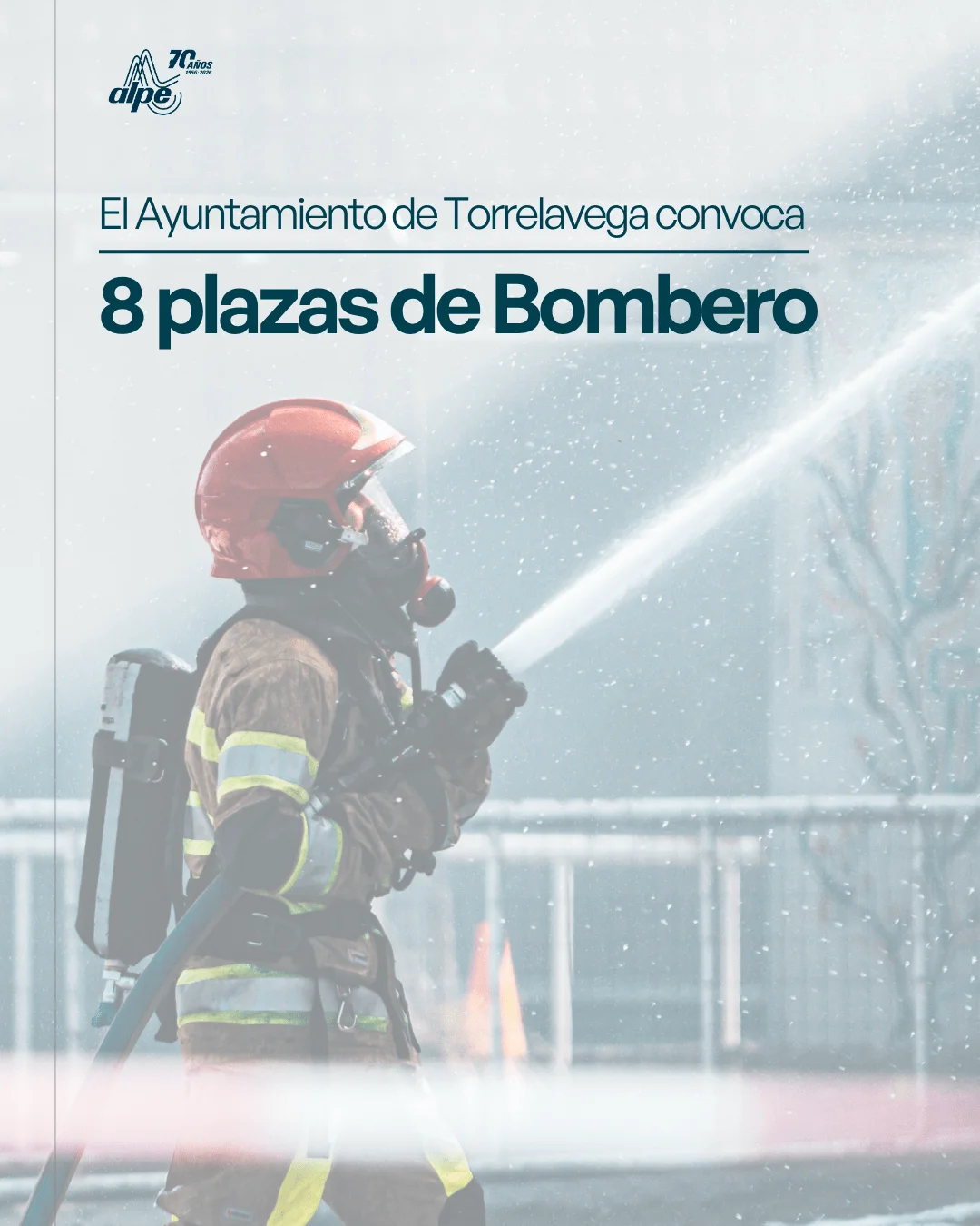 El Ayuntamiento de Torrelavega convoca 8 plazas de Bombero