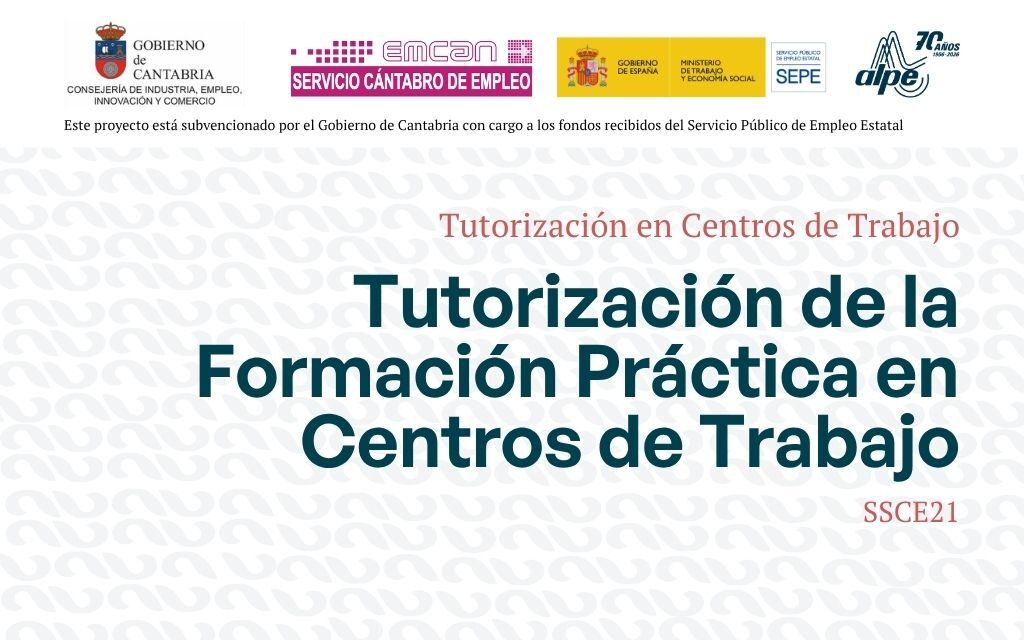 Tutorización de la Formación Práctica en Centros de Trabajo