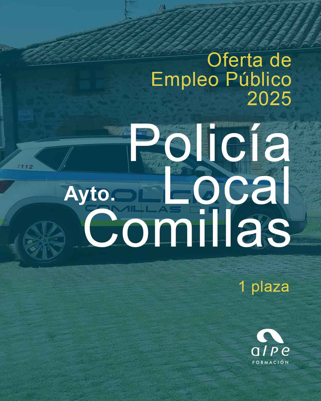 Se suma una nueva plaza de Policía Local en Comillas (oposición libre)