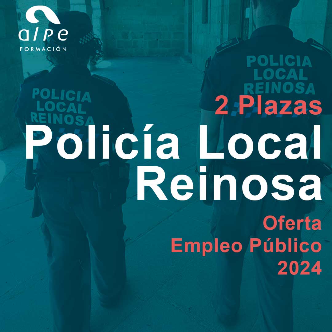2 plazas Policía Local OEP Reinosa 2024