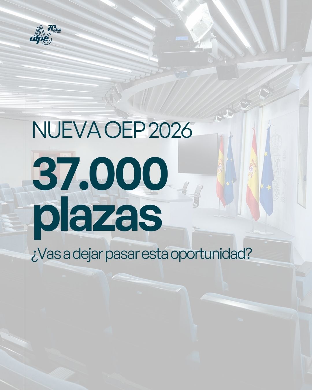 Oferta de Empleo Público 2026: 37.000 plazas