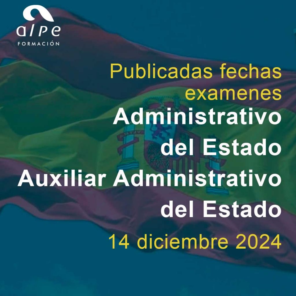 Fechas y horarios confirmados para las oposiciones de Administrativo y Auxiliar Administrativo del Estado.