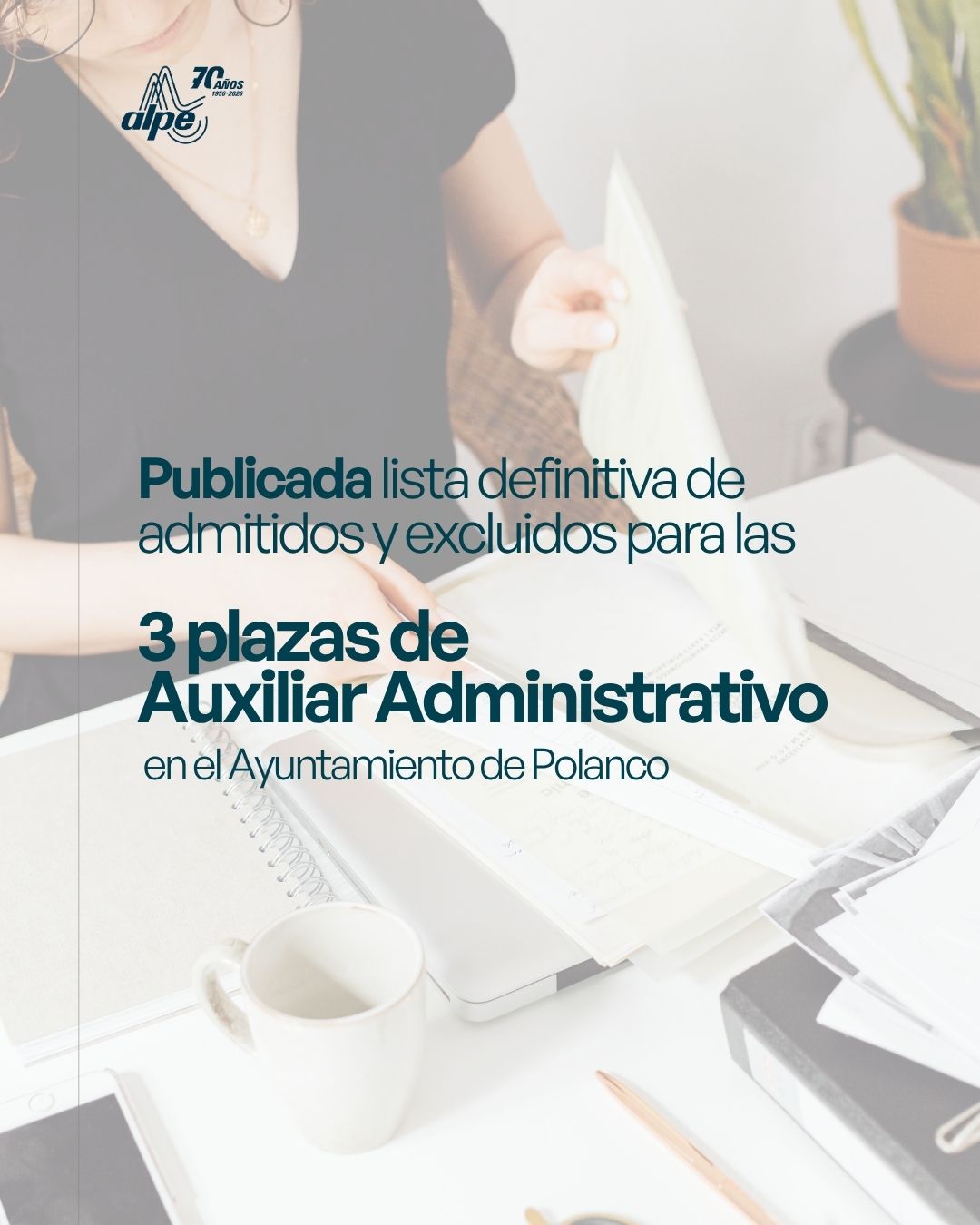 Lista definitiva de Auxiliar Administrativo en el Ayuntamiento de Polanco