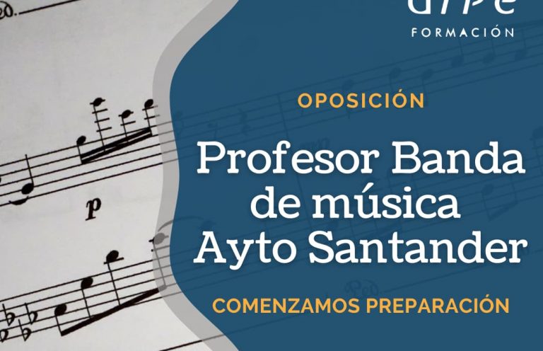 Profesor Banda de música Ayto Santander_ Alpe Formación