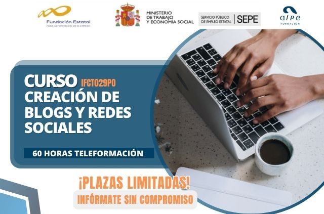 curso CREACIÓN DE BLOGS Y REDES SOCIALES