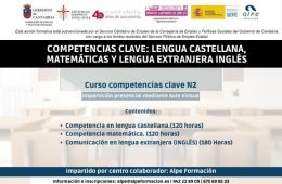 CURSO COMPETENCIAS CLAVE LENGUA CASTELLANA, MATEMÁTICAS Y LENGUA EXTRANJERA INGLÉS