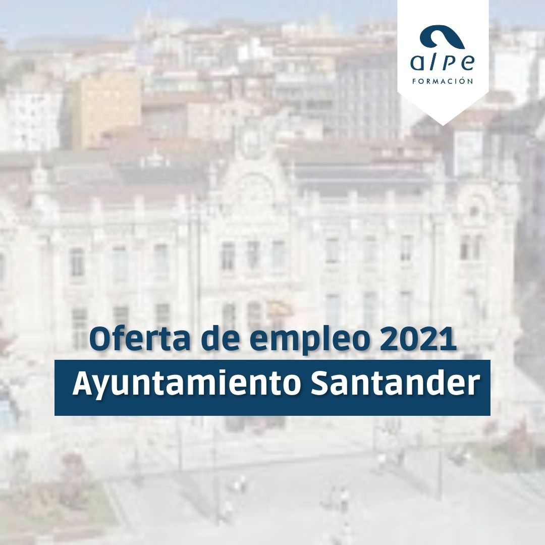 Oferta de Empleo Público 2021 Ayto Santander