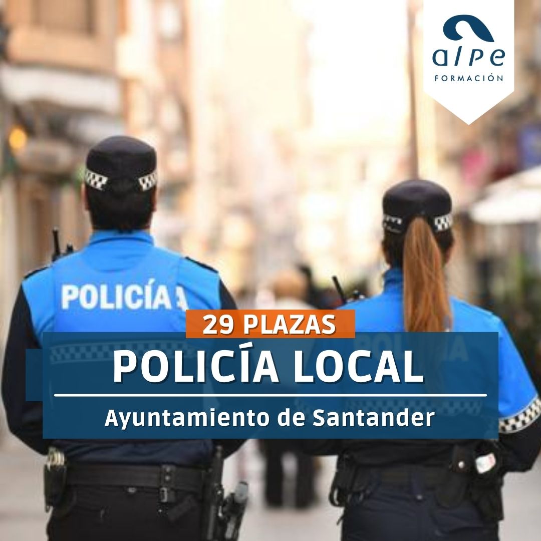 Convocatoria 29 plazas Policía Local