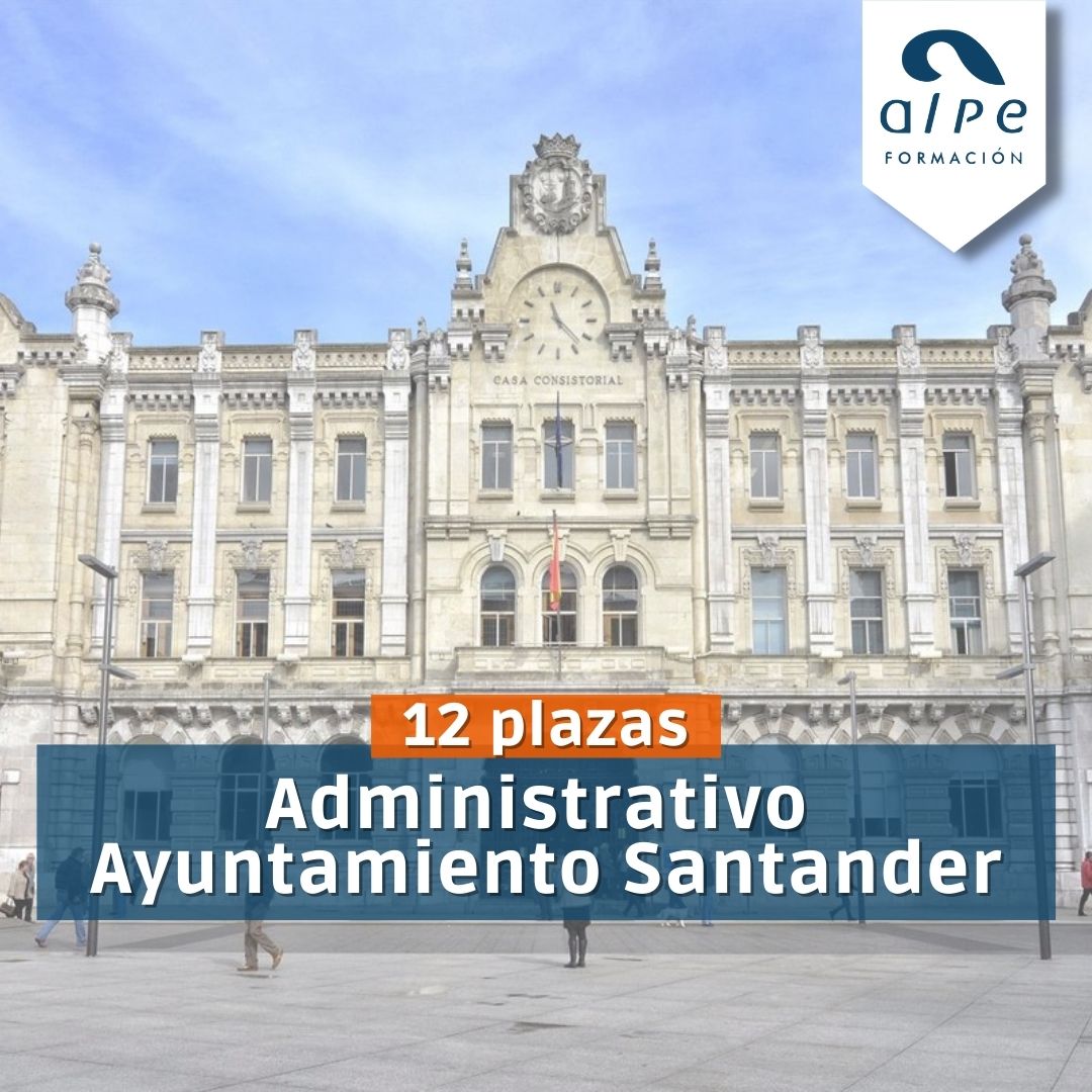 12 plazas Administrativo de Ayto de Santander