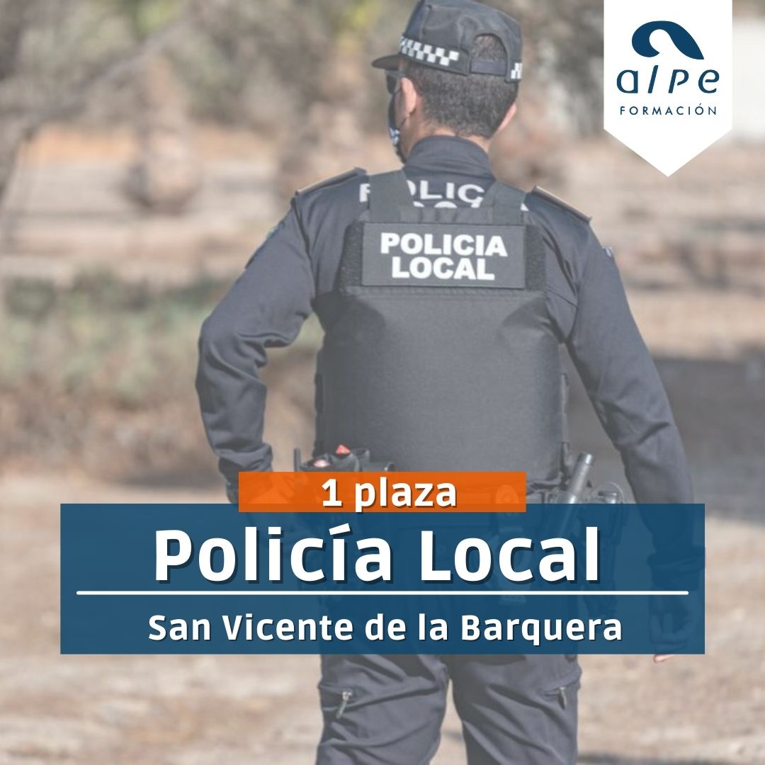 1 plaza Policía Local San Vicente de la Barquera