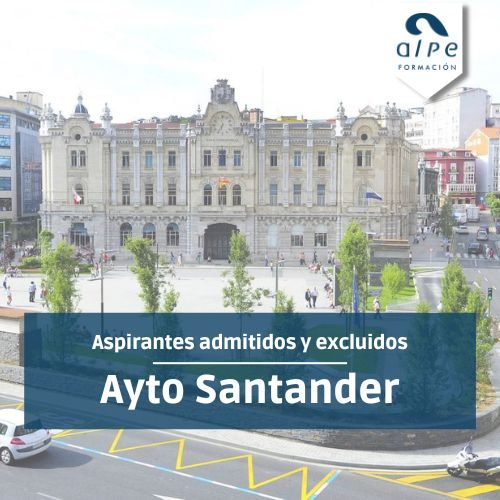 Administrativo Ayto Santander. Academia de oposiciones Santander Alpe Formación