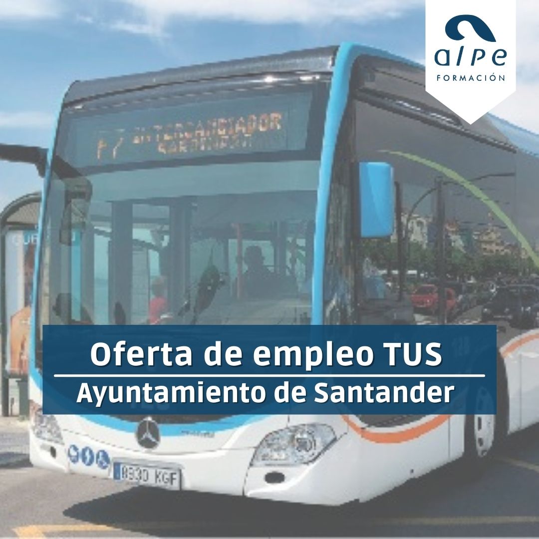 Oferta de empleo TUS Ayto Santander 2022