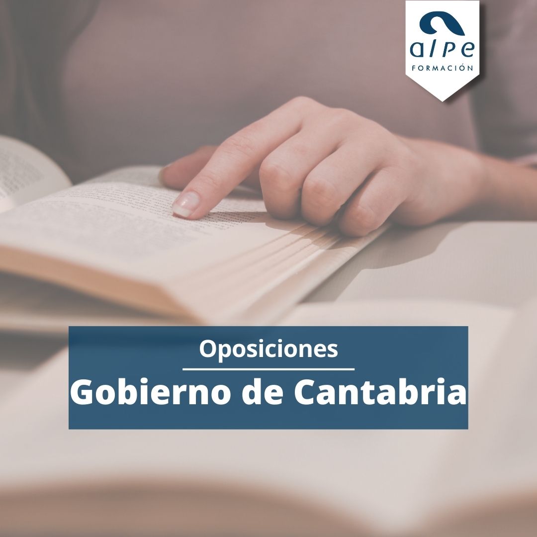 Oposiciones Gobierno de Cantabria