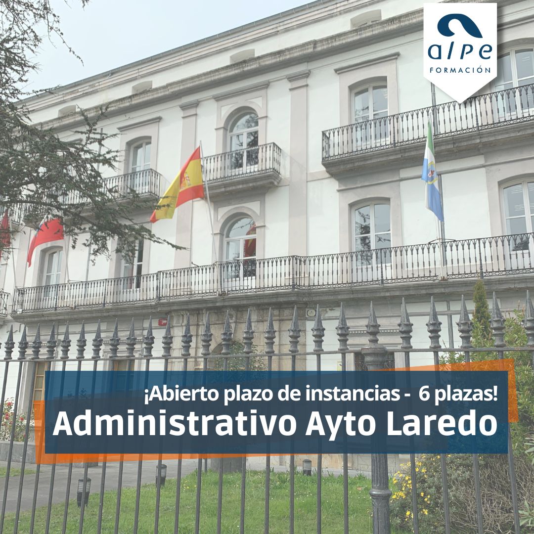 Convocatoria 6 plazas Administrativo Ayto Laredo
