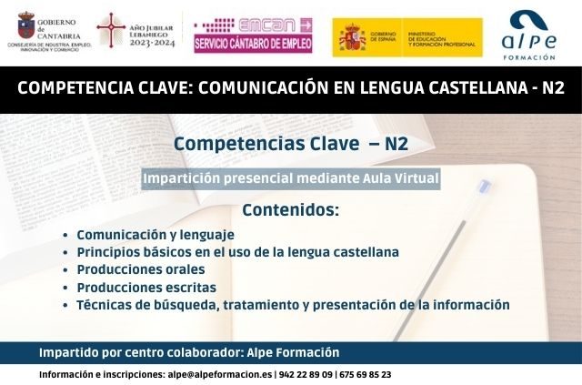 Curso Comunicación en Lengua Castellana N2