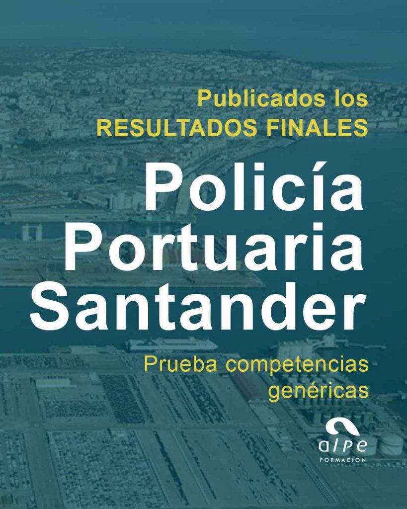 El Tribunal Calificador ha publicado los resultados finales de la evaluación de competencias genéricas correspondiente a la convocatoria anunciada el 17 de julio de 2024 en el Boletín Oficial de Cantabria.